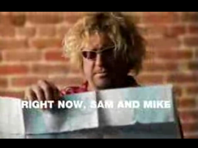 Hagar's right in 'Fashion' in new vid